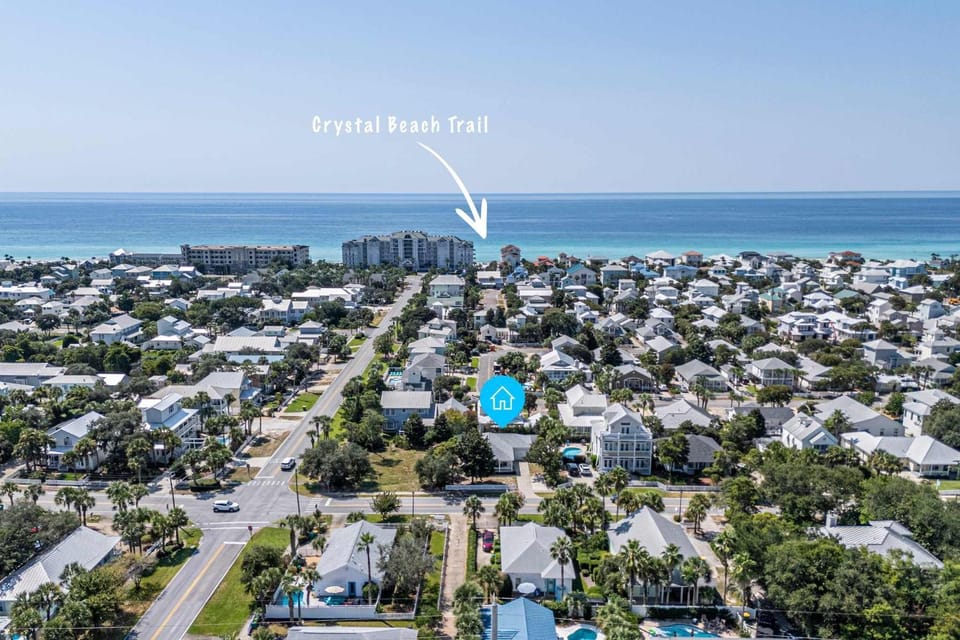 Emerald Escape-Crystal Beach-Private Pool-GolfCart House in Destin