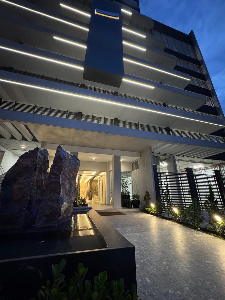 Property building, Night