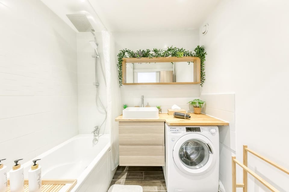 Le Charmant -15 min de Paris - Cosy & Élégant - Parking Privé Apartment in Chevilly Larue