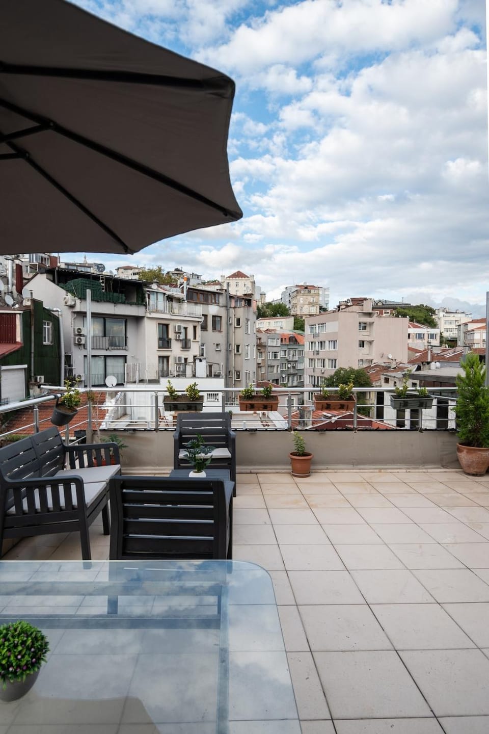 Luxury with Exceptional Terrace and Bosphorus View Apartment in Istanbul