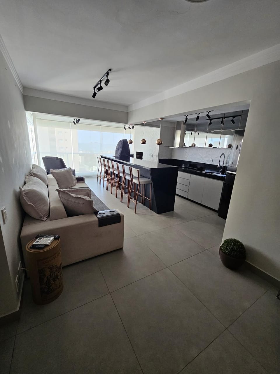 BBQ facilities, Balcony/Terrace, Kitchen or kitchenette, Living room, Seating area, Dining area