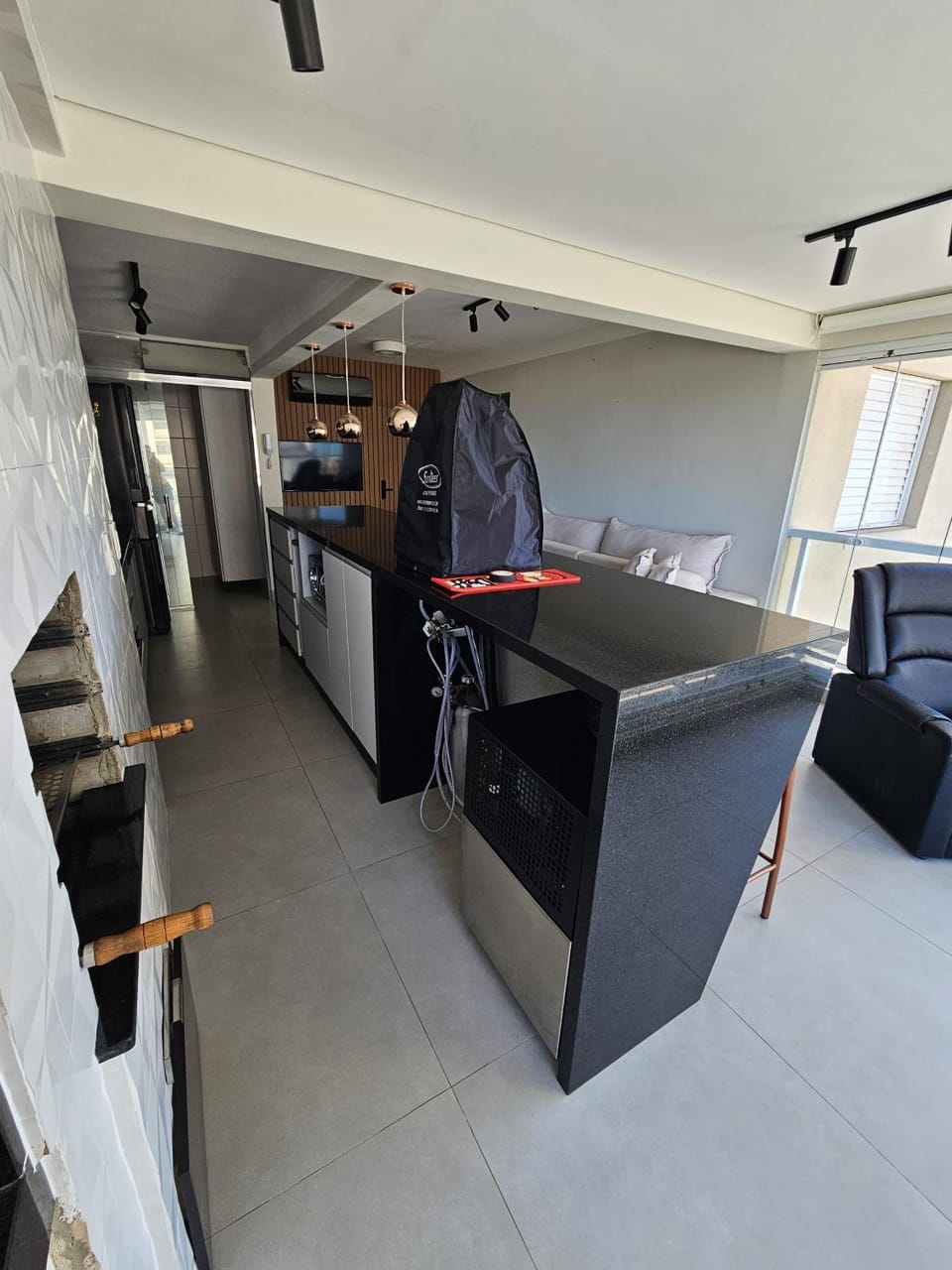 Kitchen or kitchenette, Seating area