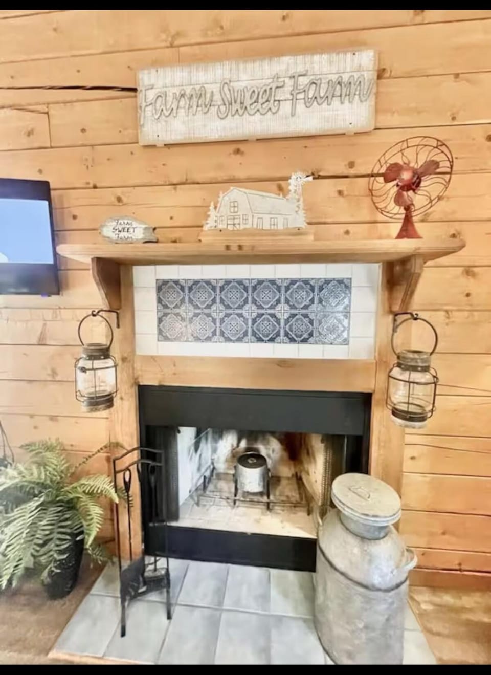 fireplace