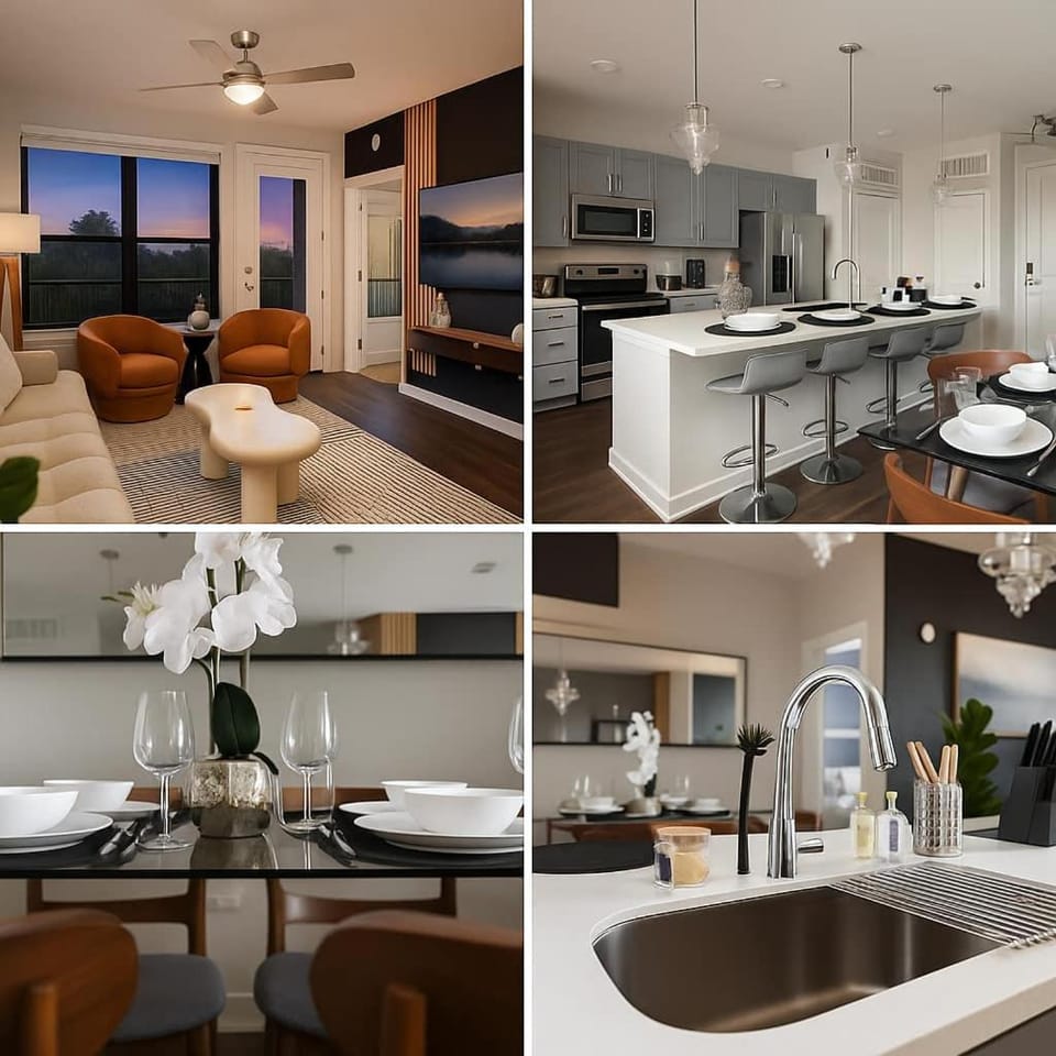 Stylish Downtown 2BR Retreat with Parking and Pool Apartment in San Antonio