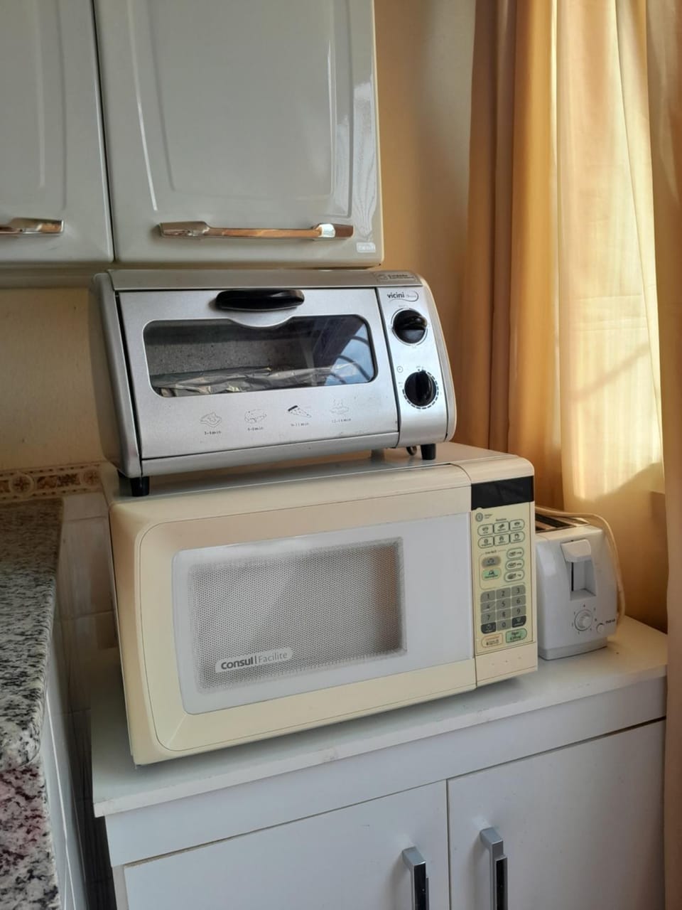 microwave, toaster