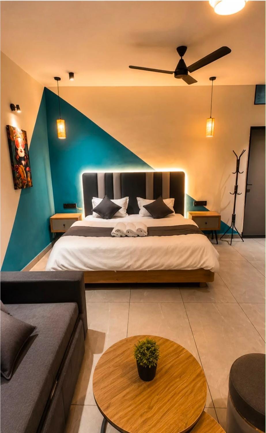 Bed, Bedroom