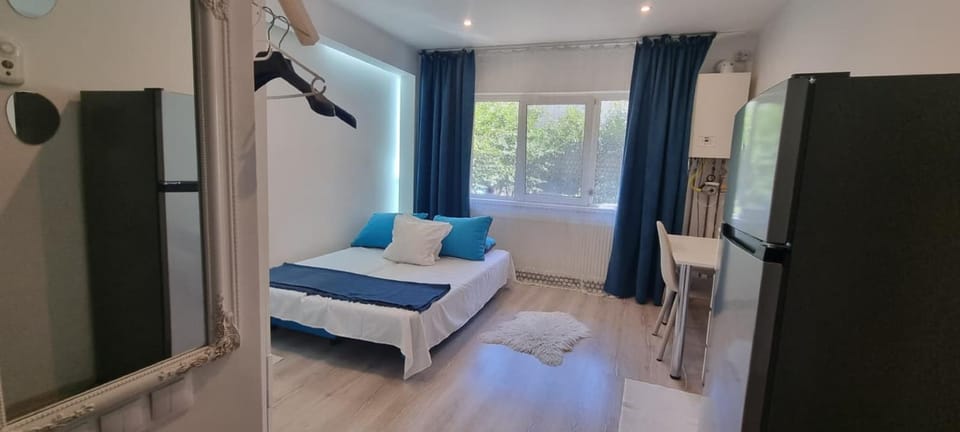 Bed, Living room, Seating area, Dining area, Bedroom