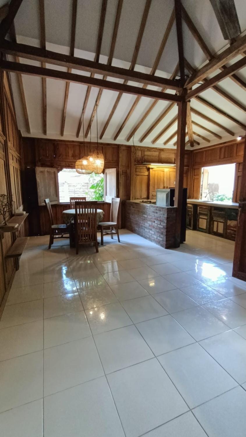 Living room, kitchen
