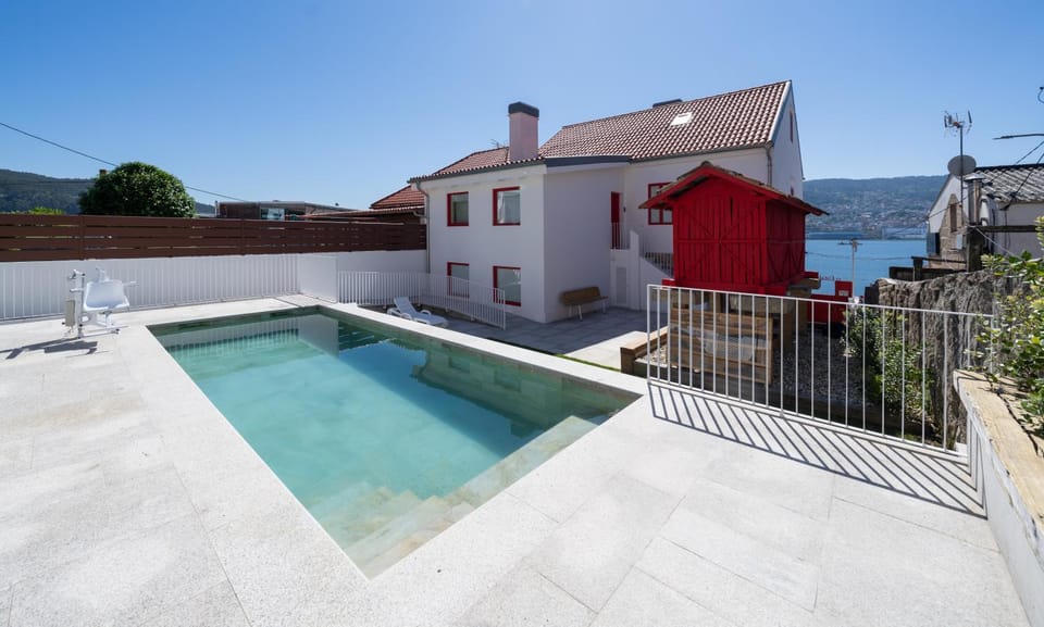 Property building, Pool view, Swimming pool