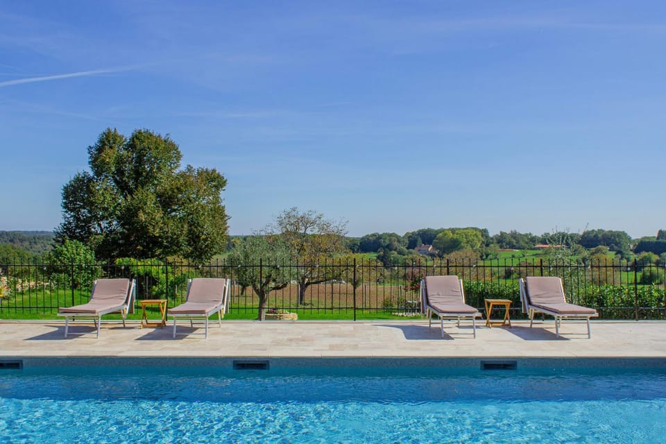 View (from property/room), Balcony/Terrace, Pool view, Swimming pool