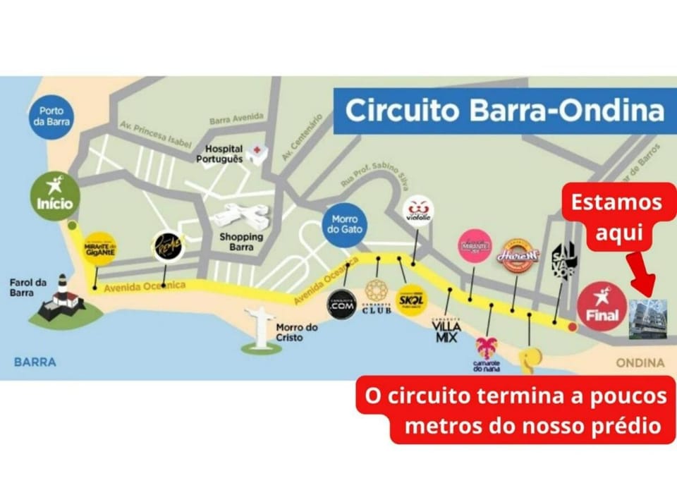 Beira-Mar Ondina Carnaval Apartment in Salvador