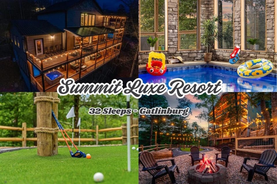 Communal lounge/ TV room, Natural landscape, Evening entertainment, Text overlay, Pool view, Swimming pool