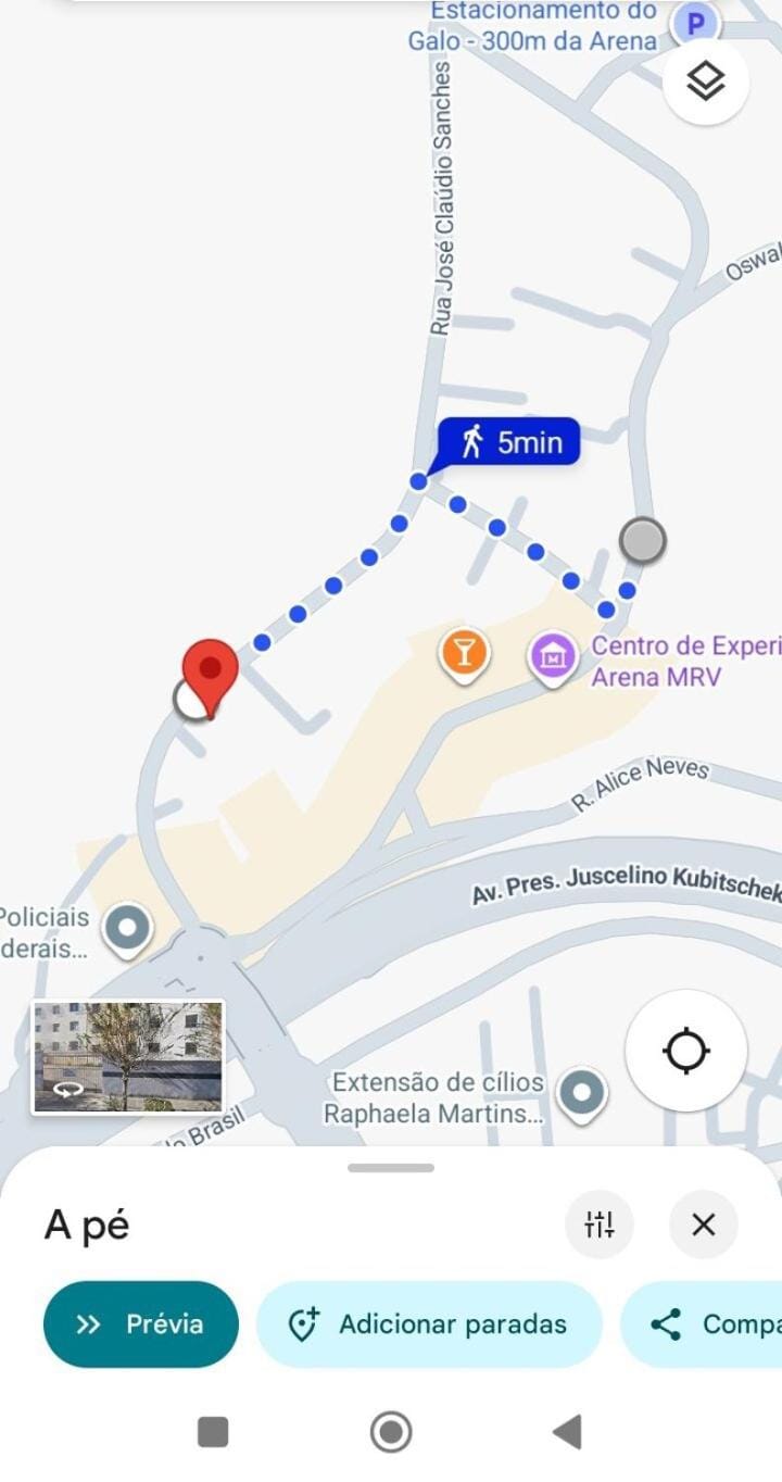 APARTAMENTO INTEIRO, TERREO, COM AREA PRIVATIVA A 300m DA ARENA MRV E 10 MINUTOS EXPOMINAS Apartment in Contagem