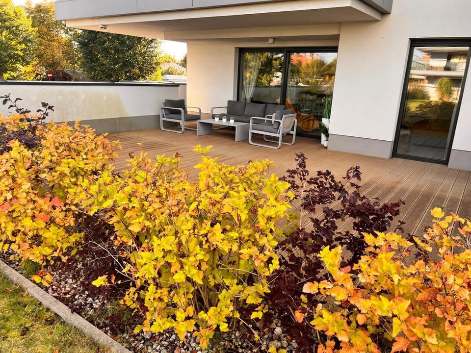 Property building, Garden