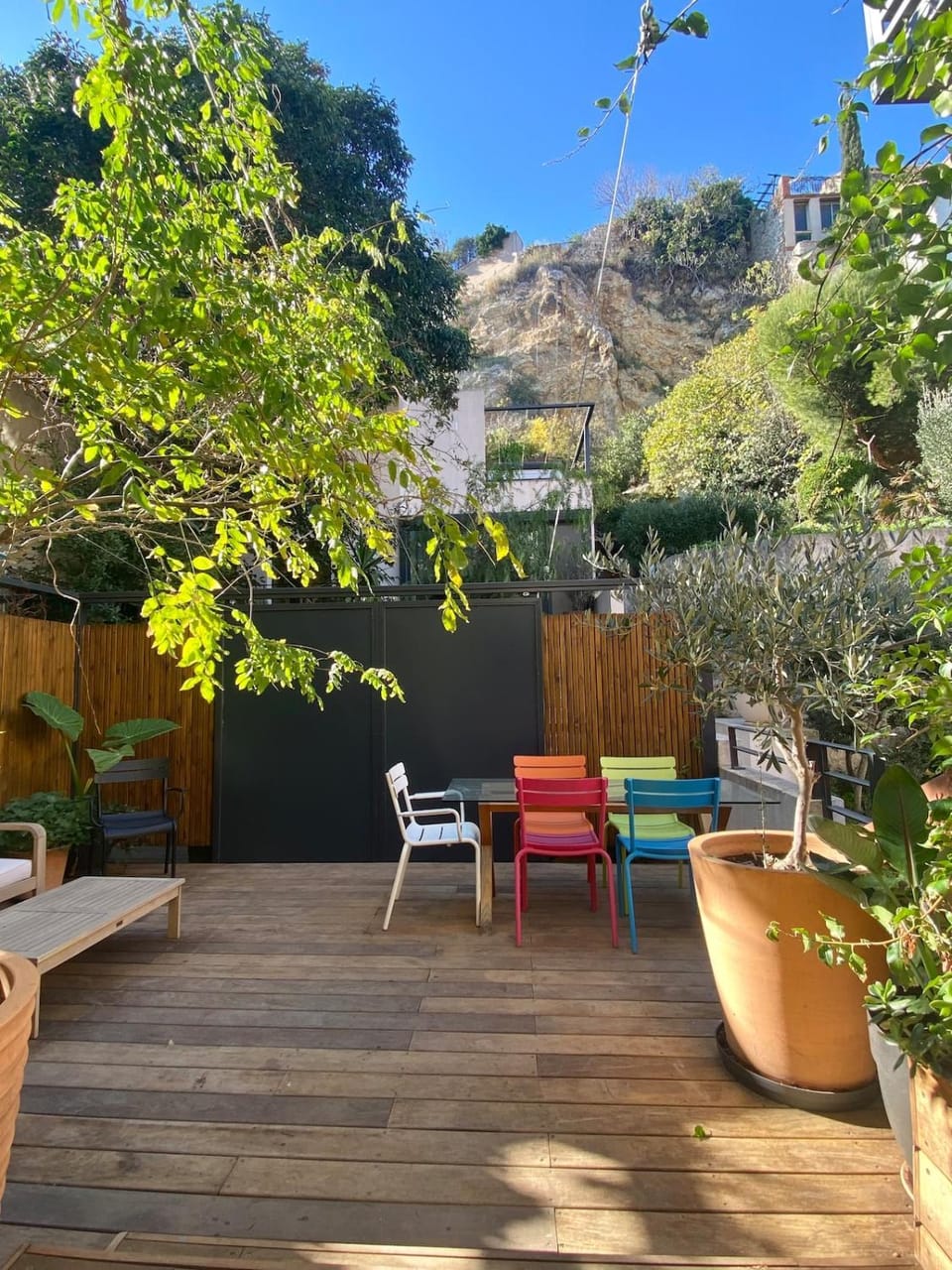 Patio, Garden view