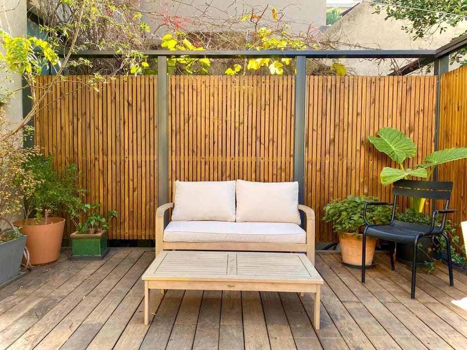 Patio, Garden view