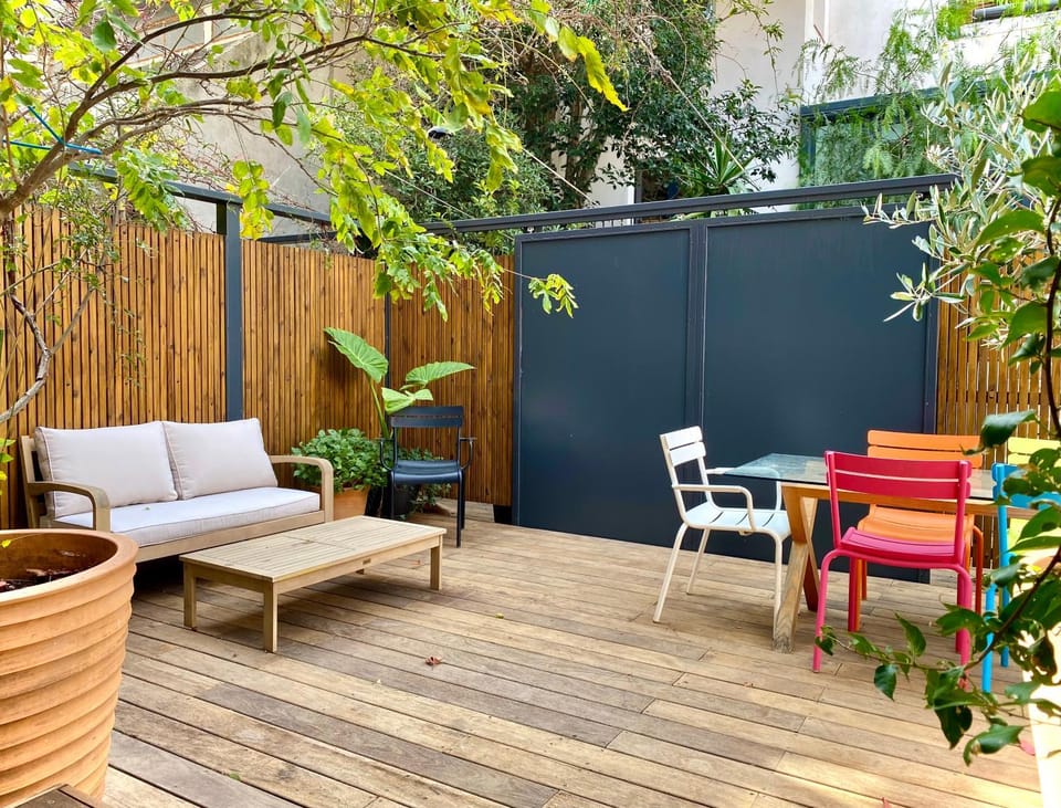 Patio, Garden view