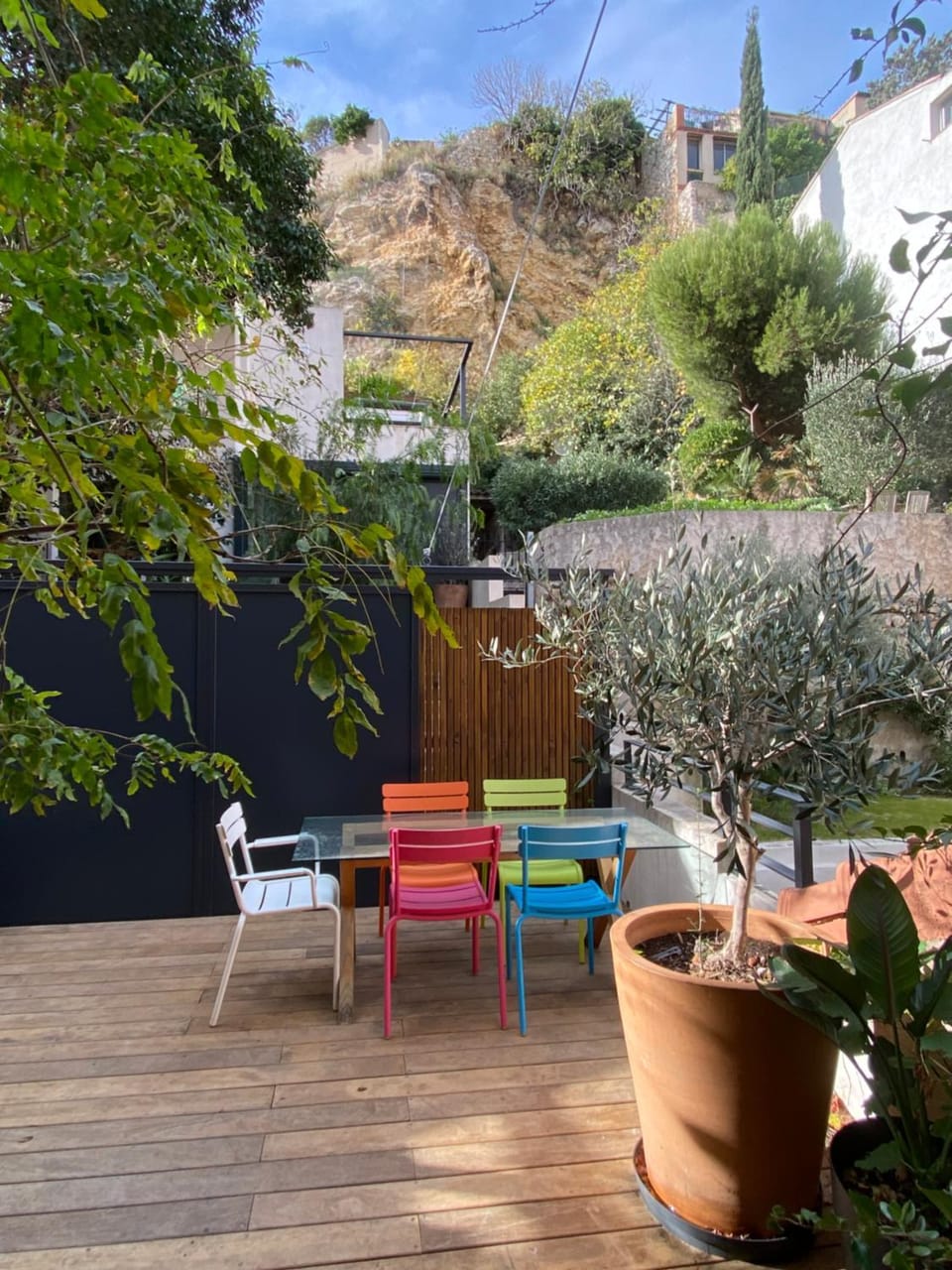 Balcony/Terrace, Garden view
