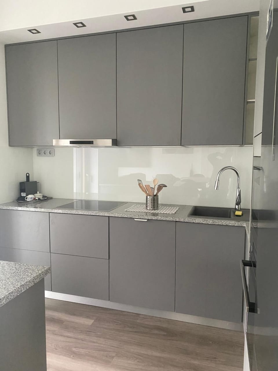 Coffee/tea facilities, Kitchen or kitchenette, dishwasher, stove