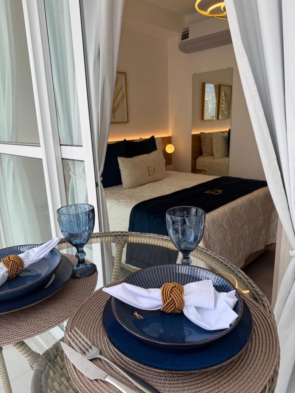 Essenza Manhattan Blue-Petroleum Luxury Studio /Centro Curitiba Apartment in Curitiba