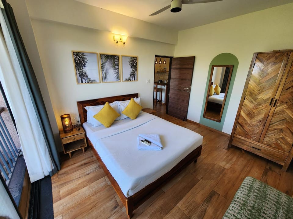 Bed, Bedroom, wardrobe