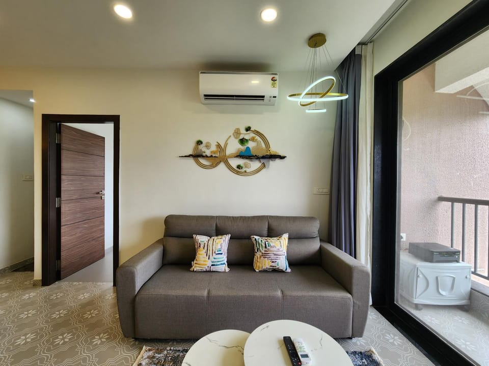 Living room, air conditioner