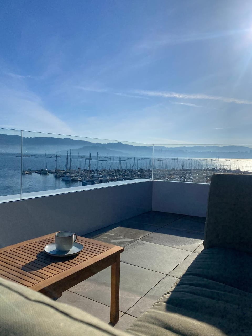 View (from property/room), Balcony/Terrace, Sea view