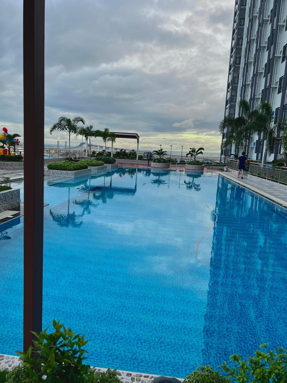 Property building, Pool view, Swimming pool