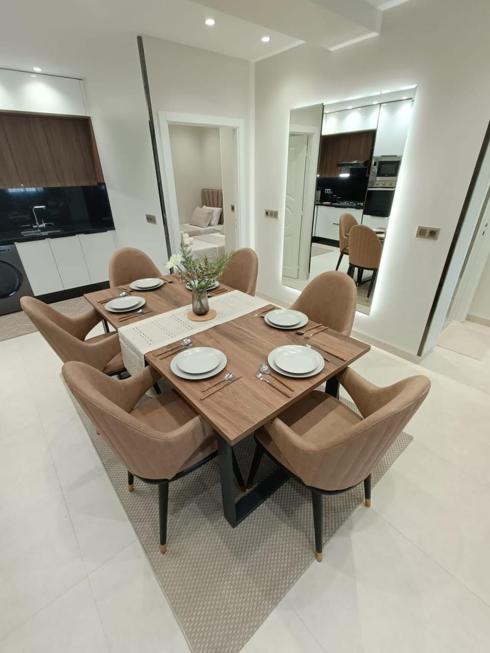Spacious & Nice Accommodation with 6 beds, air-conditioned Apartment in Tangier