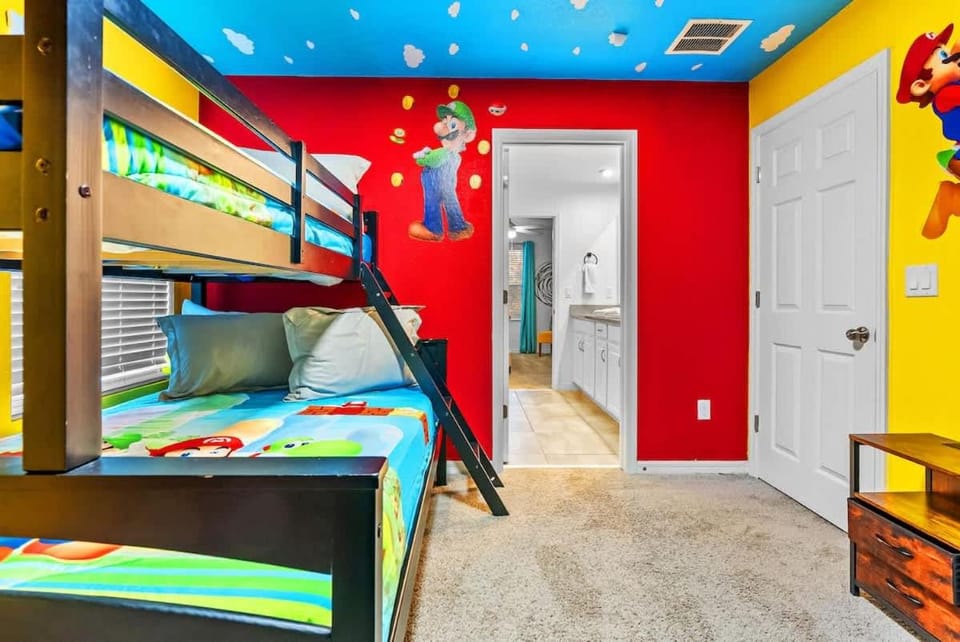 Bed, TV and multimedia, Photo of the whole room, Bedroom, bunk bed