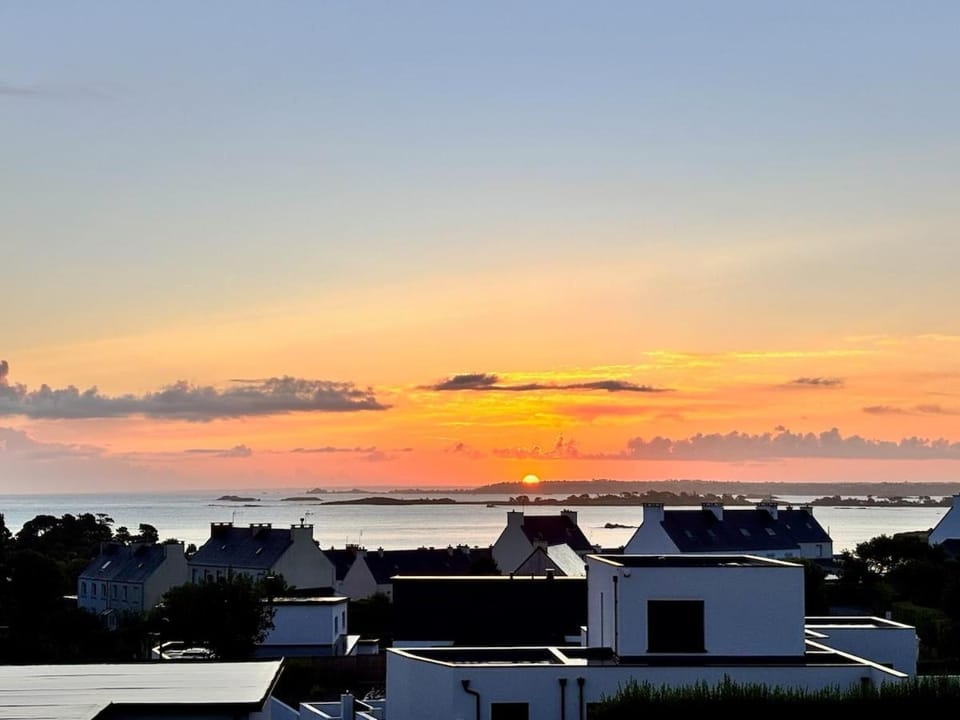 Natural landscape, Sea view, Sunrise
