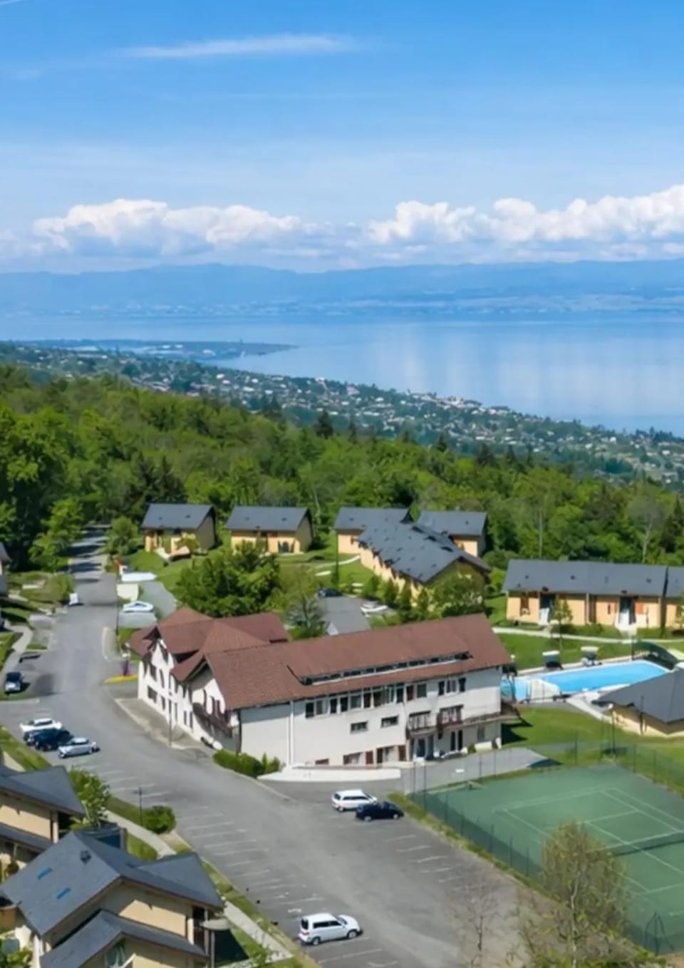 2-room apartment with breathtaking views of Lake Geneva Apartment in Haute-Savoie
