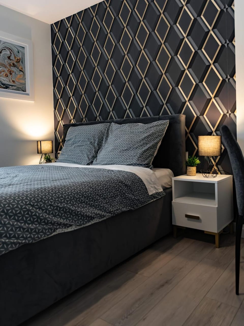 Bed, Bedroom