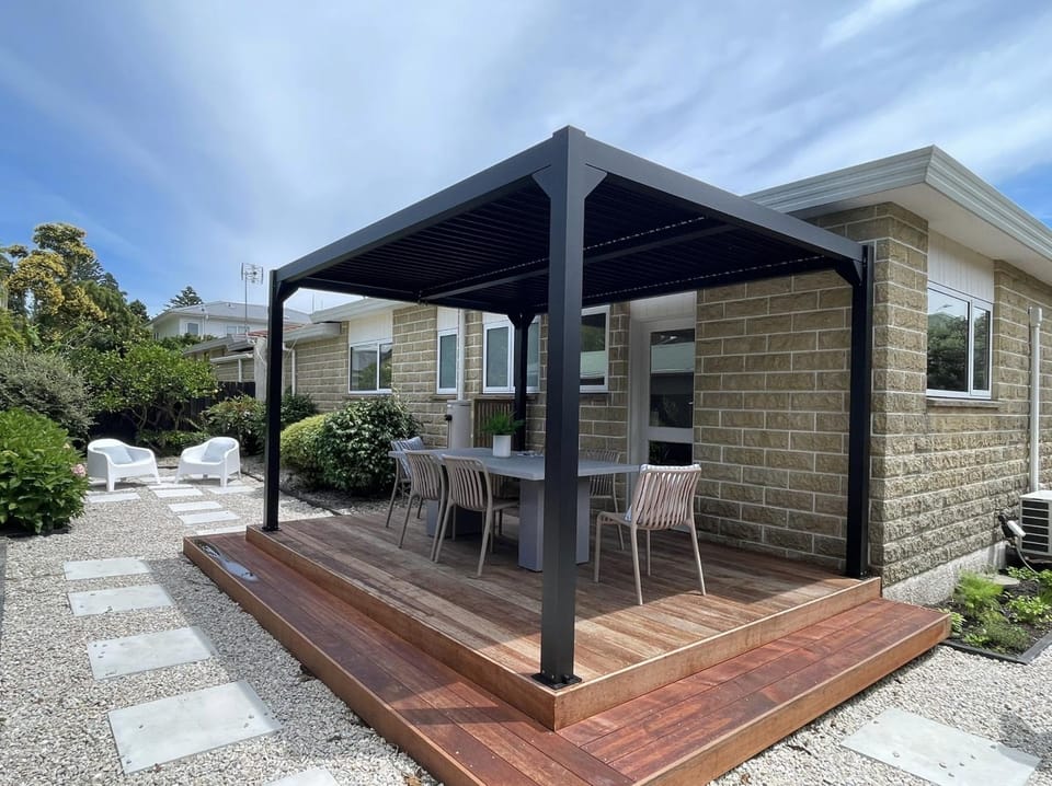 Patio, Balcony/Terrace, Garden view