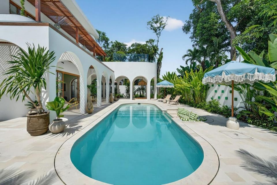 Little Castle 4BR Mediterranean Retreat in Canggu Villa in North Kuta