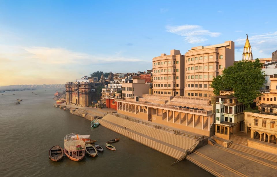 Property building, Nearby landmark, Day, Natural landscape, River view