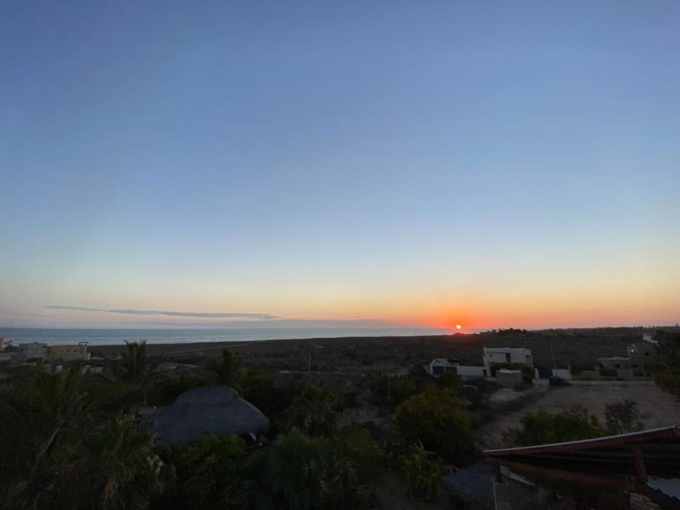 Master Hexagon Bedroom 180 Ocean View Apartment in Baja California Sur