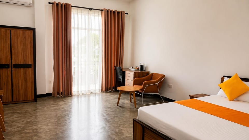 Photo of the whole room, Bedroom
