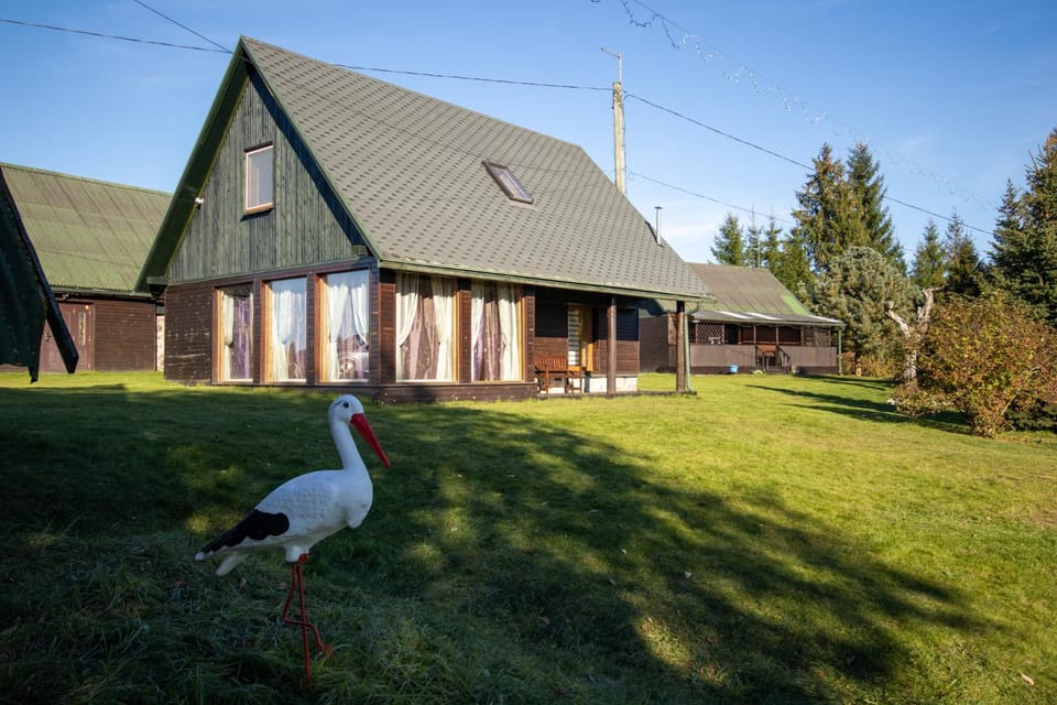 ANJ Bebru Nams - Beaver Lodge House in Latvia