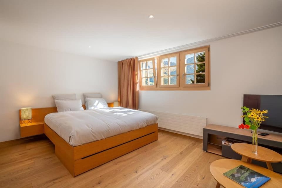 Mountain View Studio Adelboden Next to Gondola & Spa Apartment in Adelboden