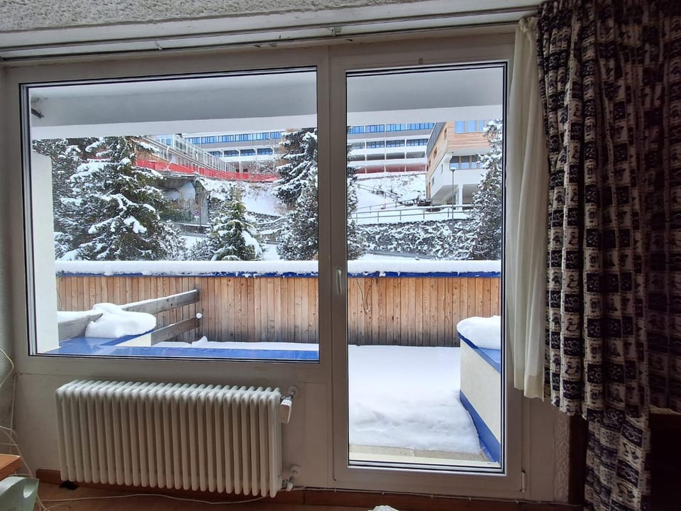 Winter, View (from property/room), Balcony/Terrace, Living room