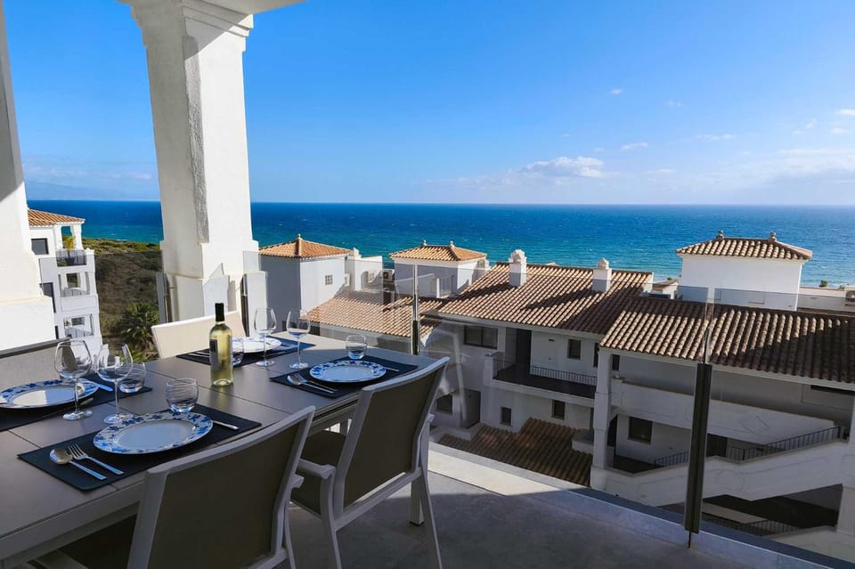 View (from property/room), Balcony/Terrace, Sea view