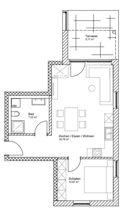 Haus am Mühlenweg - neue, sonnendurchflutete Appartements mit Aufzug und Tiefgarage - barrierefrei Apartment in Bavaria