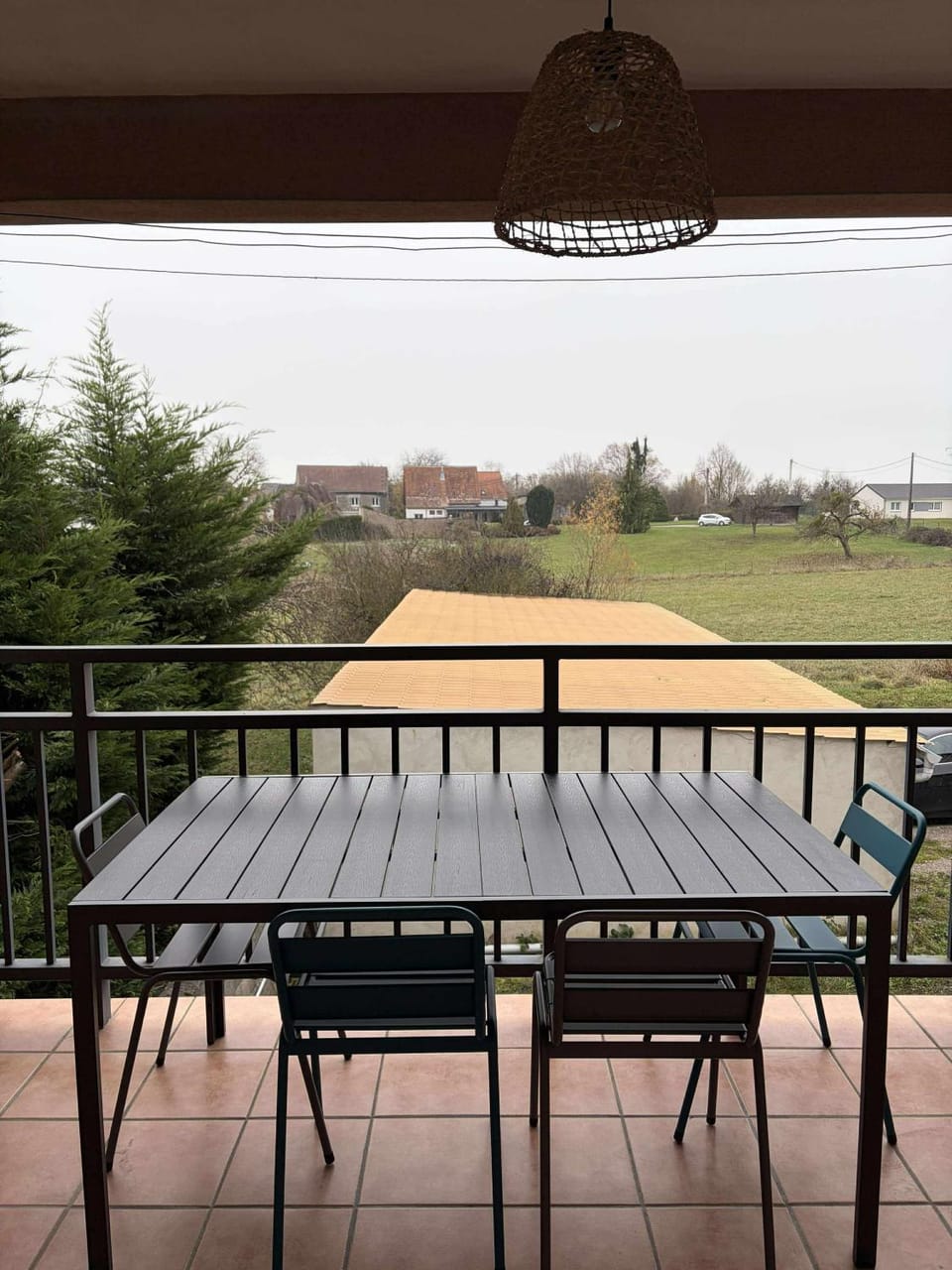 Day, View (from property/room), Balcony/Terrace, Dining area, Garden view