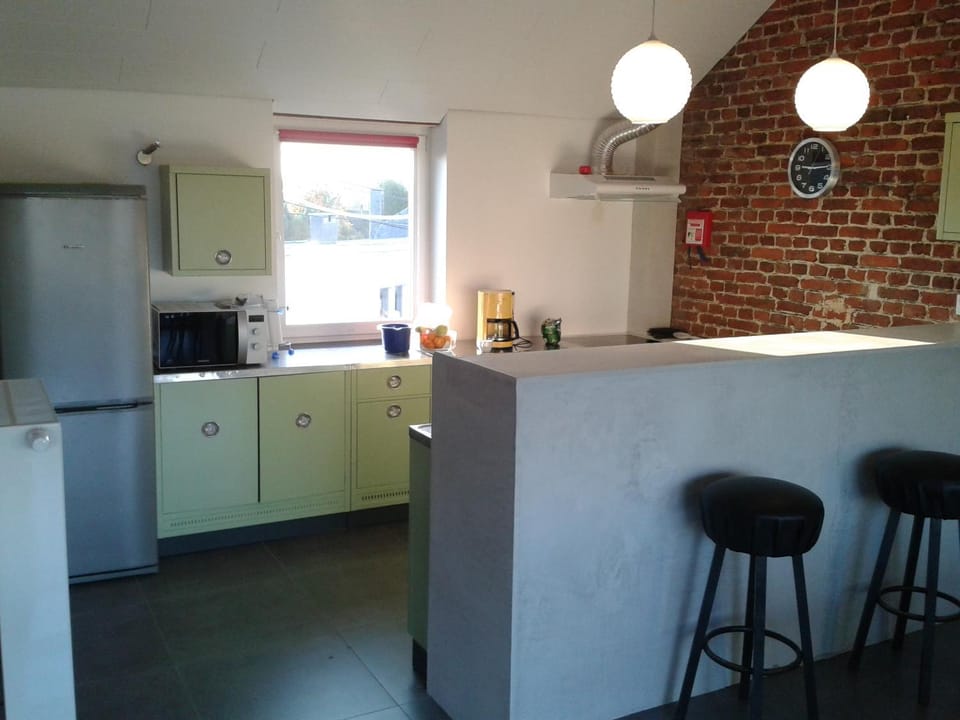 Kitchen or kitchenette, kitchen