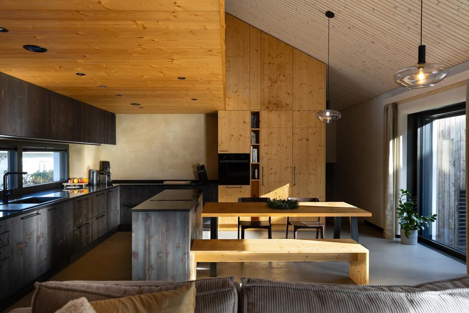 Earthen - Natural Luxury Family Retreat with Sauna and Private Garden House in Slovakia