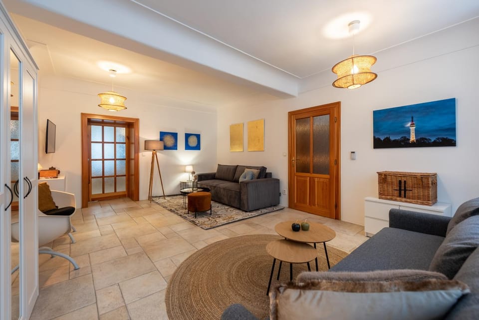 Charming Riverside Apt Moments from Charles Bridge by EasyBNB Premium Apartment in Prague
