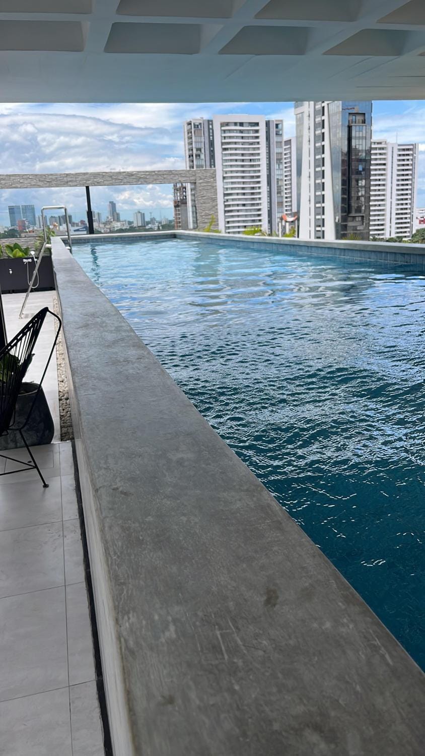 Pool view, Swimming pool