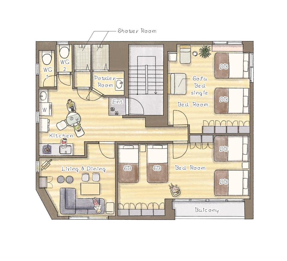 Photo of the whole room