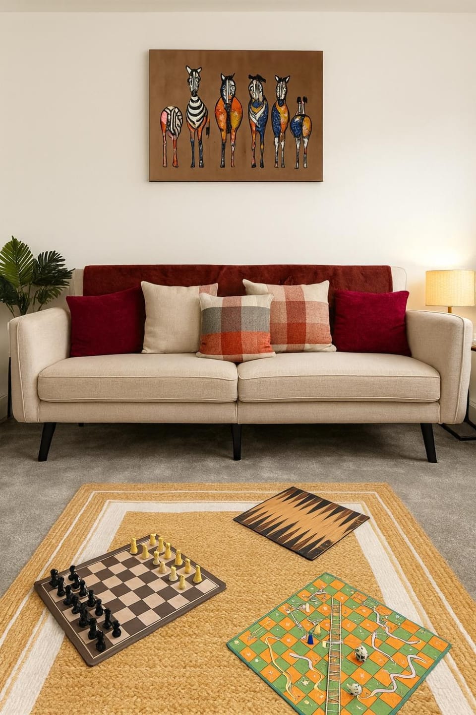 Seating area, Bedroom